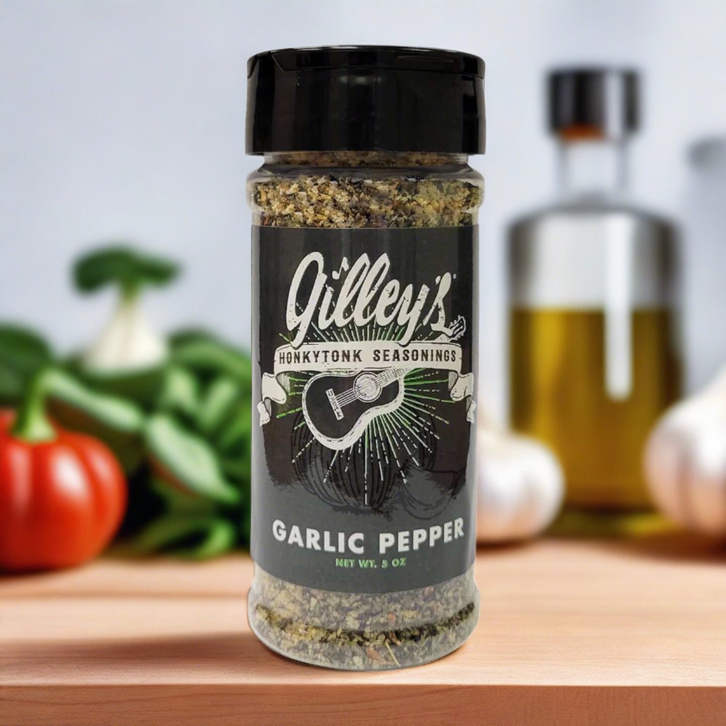 Garlic Pepper Seasoning - Gilley's Food & Beverage