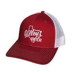 Gilley's Beer Red Trucker Cap - Gilley's Food & Beverage