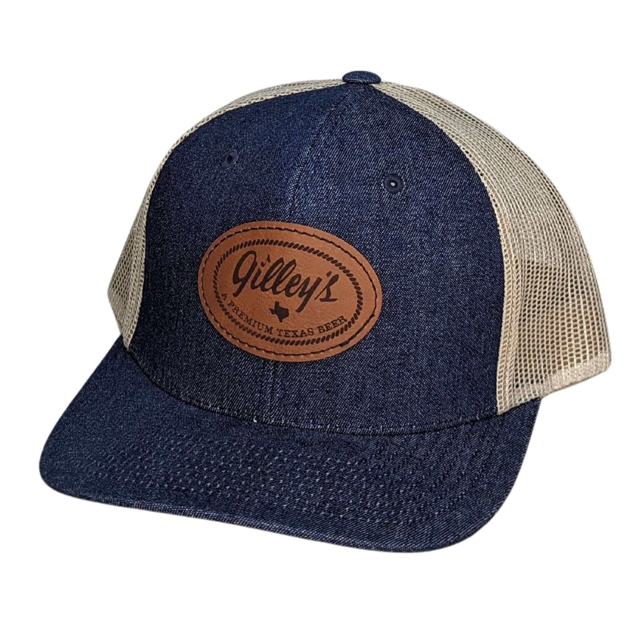 Gilley's Premium Texas Beer Denim Trucker Hat - Gilley's Food & Beverage