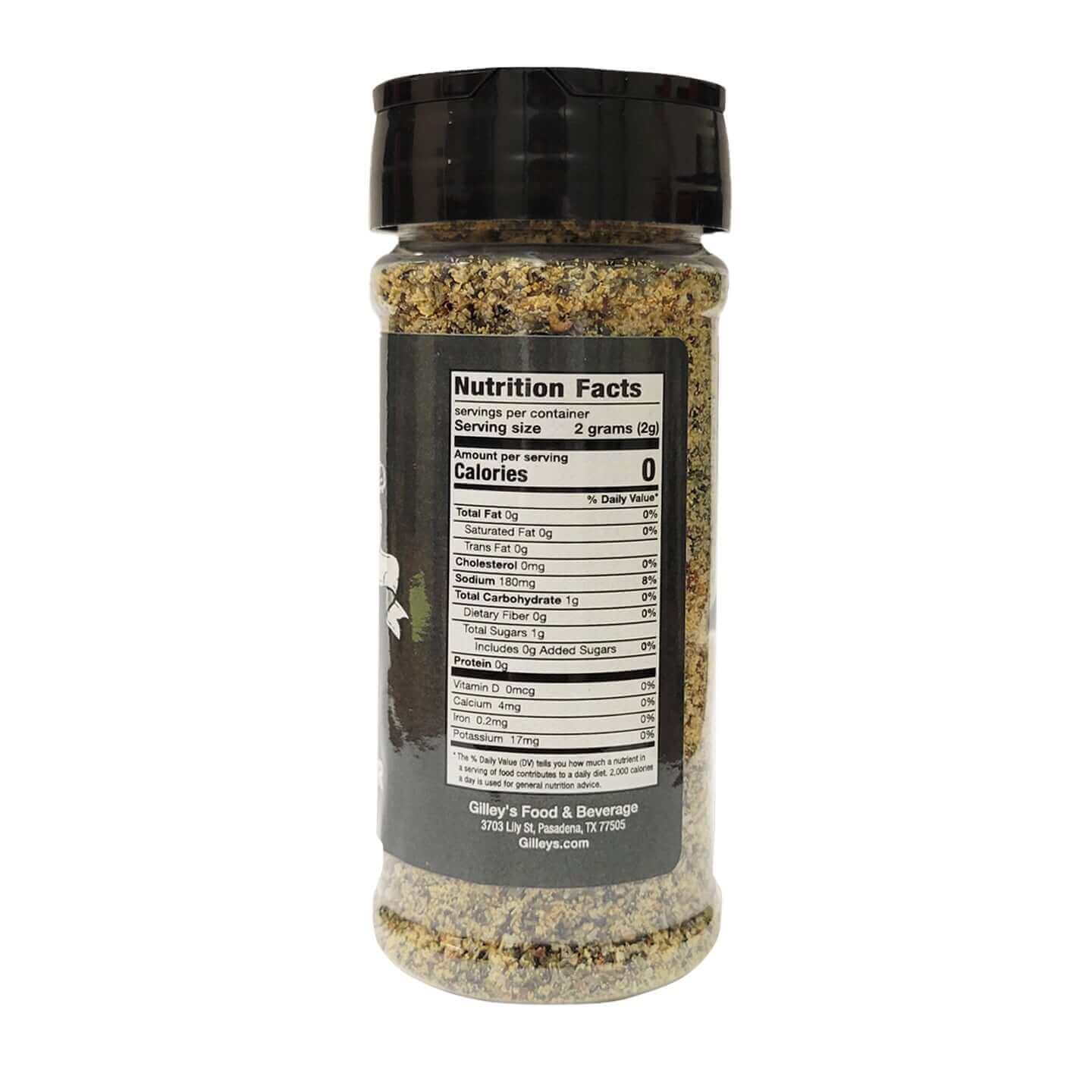 Garlic Pepper Seasoning - Gilley's Food & Beverage