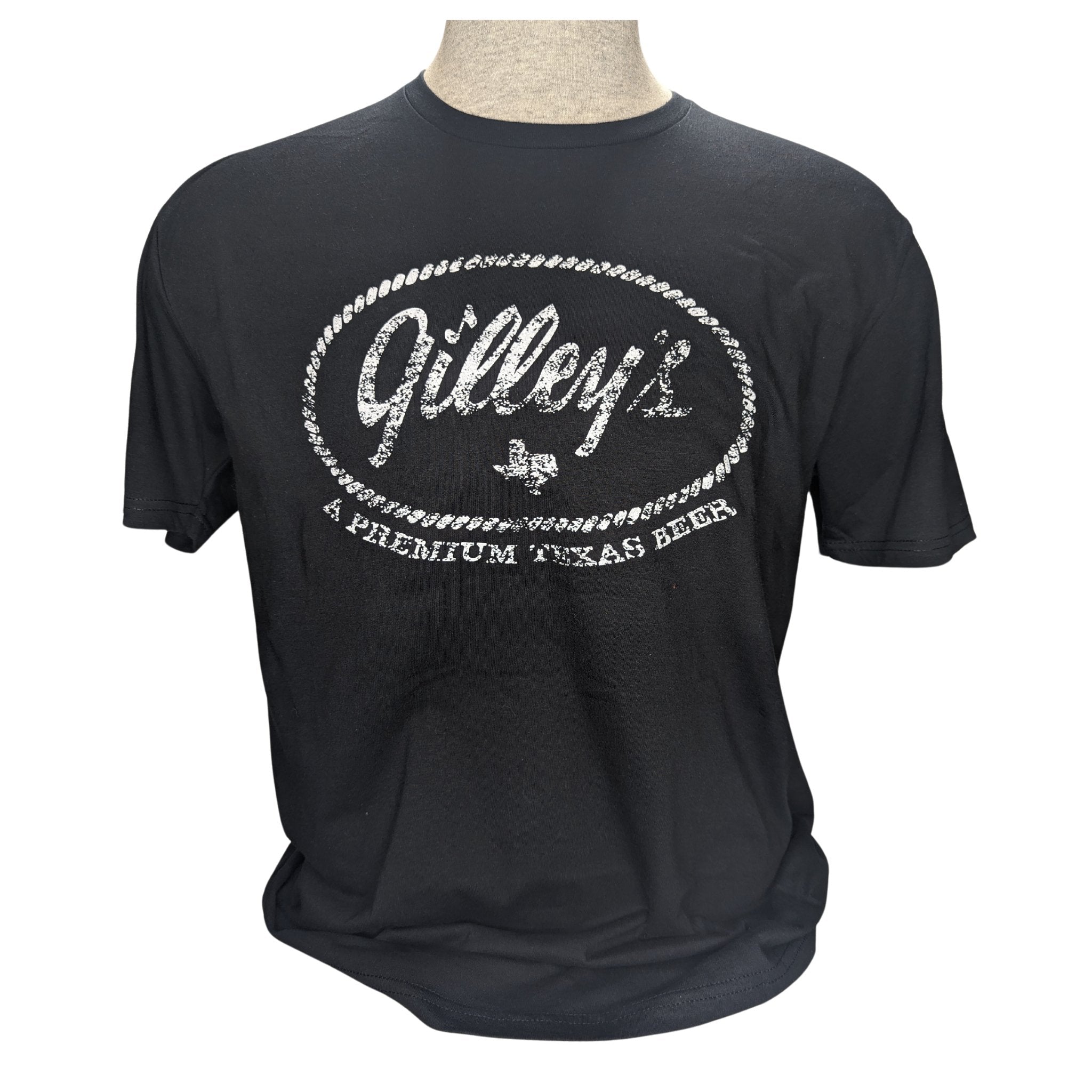 Gilley\'s Beer Vintage Logo Shirt - 100 % Cotton, Soft