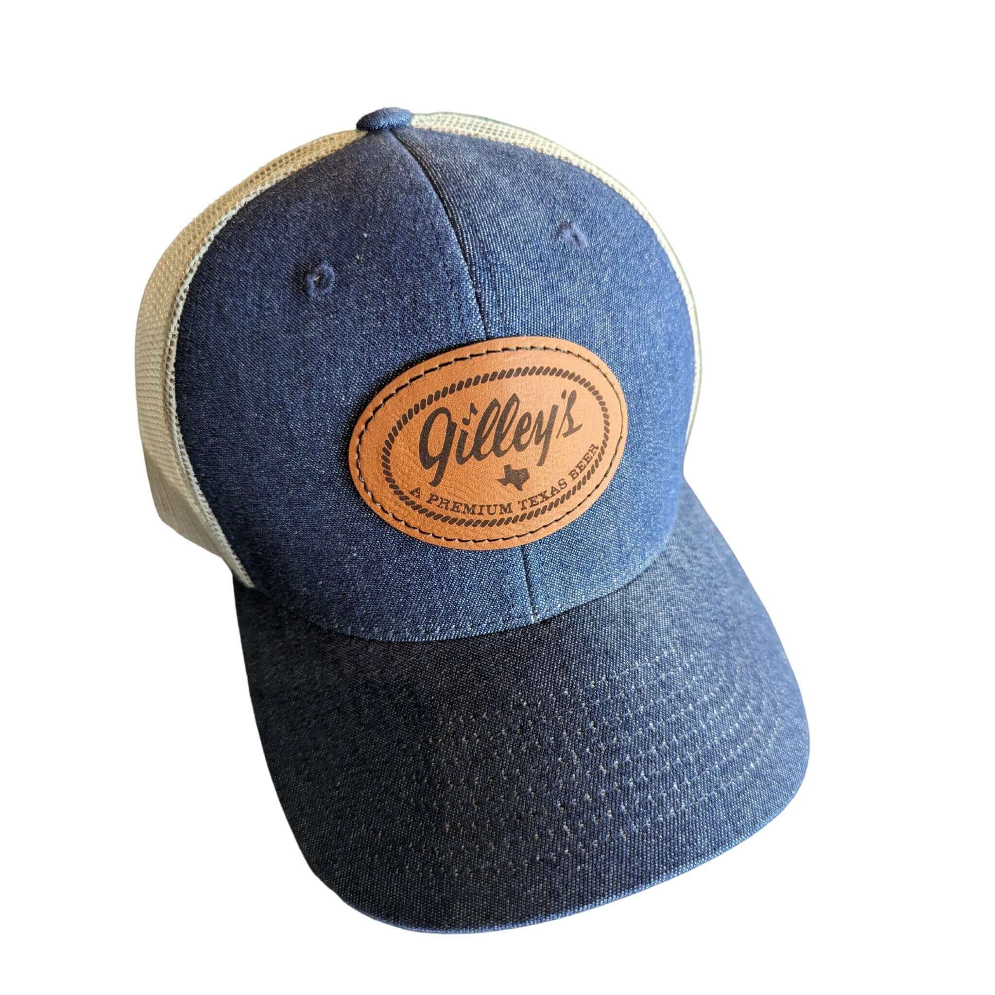 Gilley's Premium Texas Beer Denim Trucker Hat - Gilley's Food & Beverage