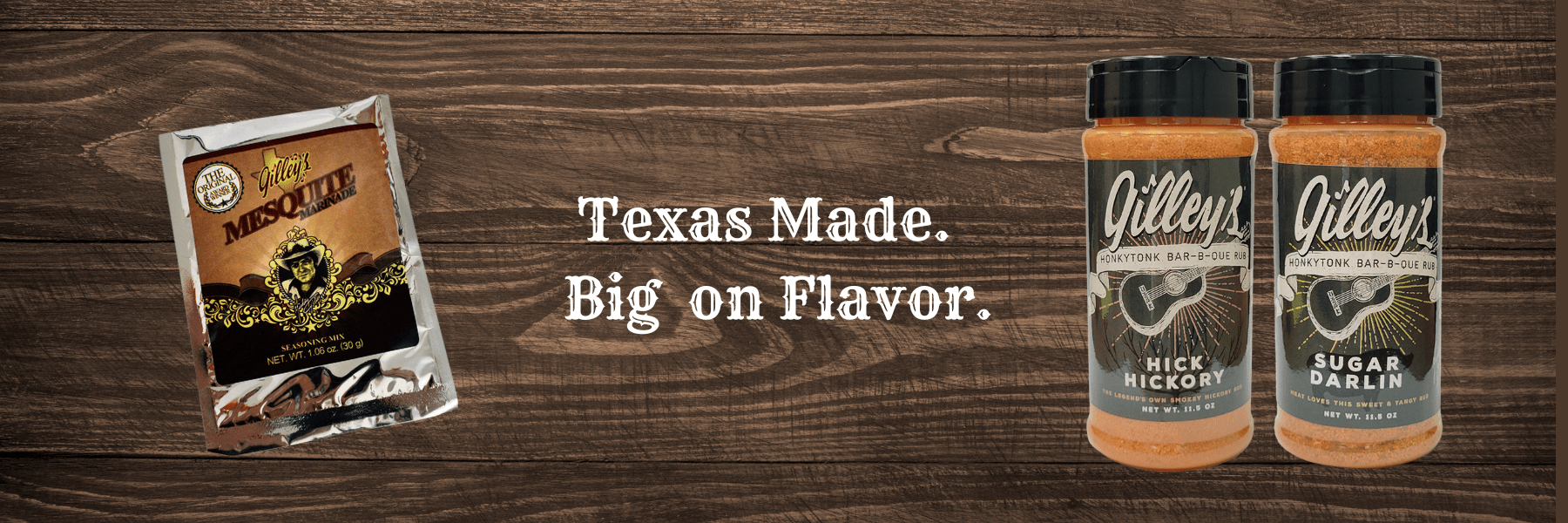 Seasonings & Rubs - Gilley's Food & Beverage