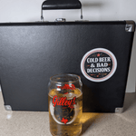 Cold Beer & Bad Decisions Sticker - Gilley's Food & Beverage