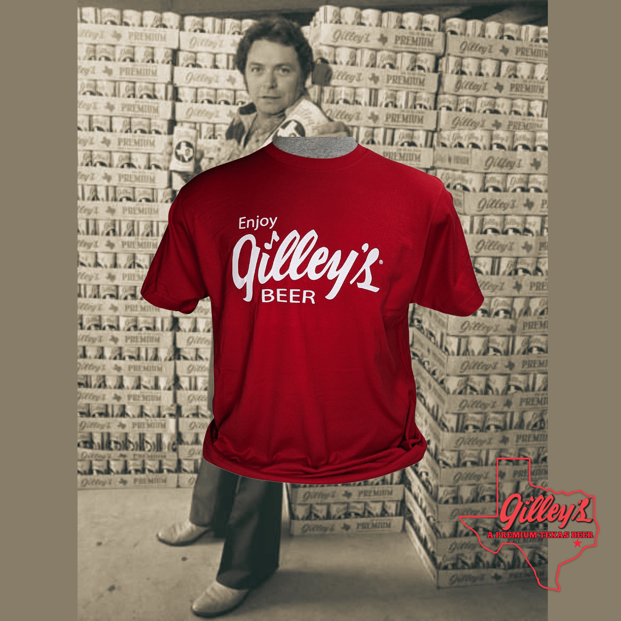 Gilley's Beer - Enjoy Beer Shirt - Classic Fit Tee - Gilley's Food & Beverage