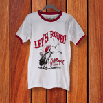 Gilley’s Beer - Let’s Rodeo Shirt - Ringer Tee - Gilley's Food & Beverage