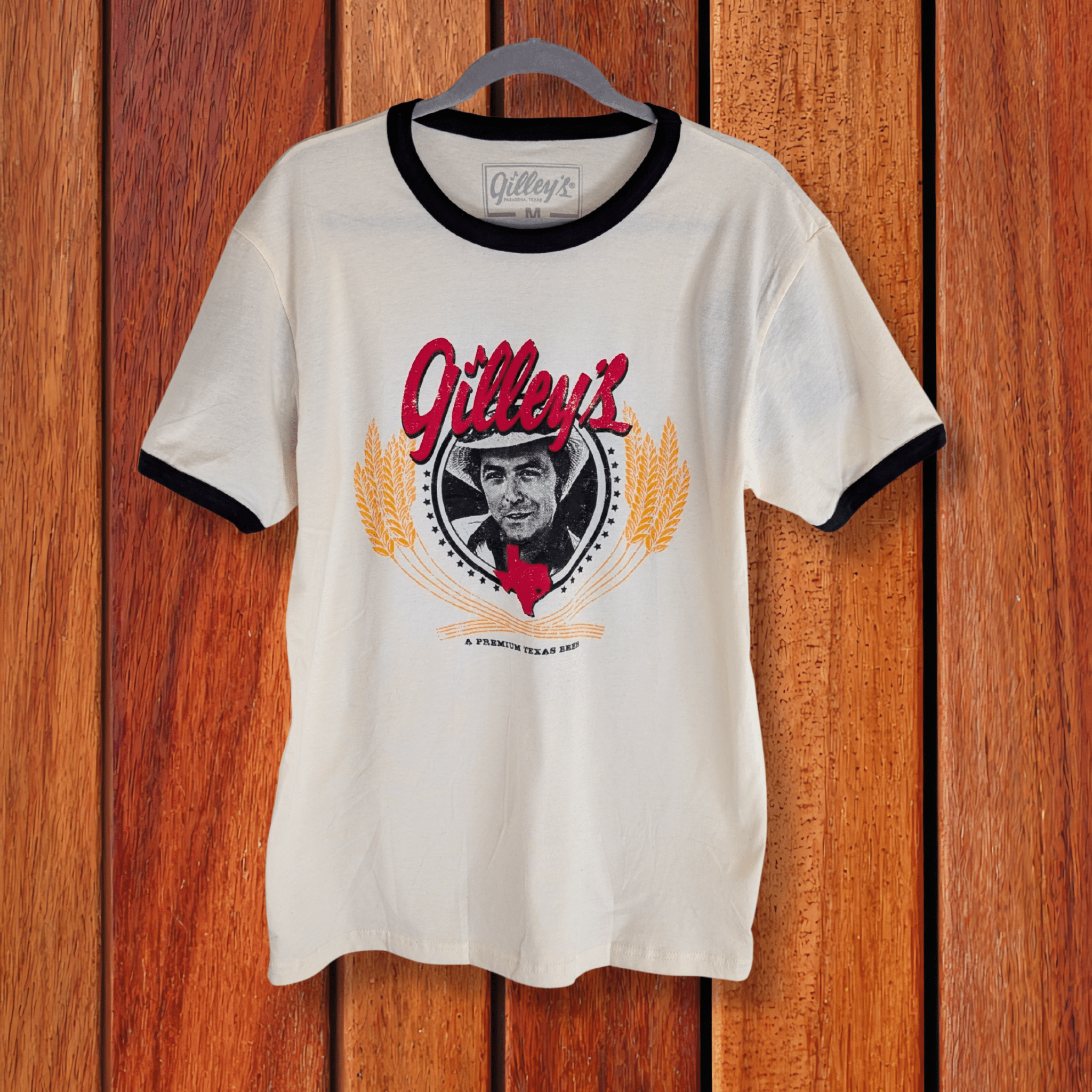 Gilley’s Beer – Premium Texas Beer Shirt | Ringer Tee - Gilley's Food & Beverage