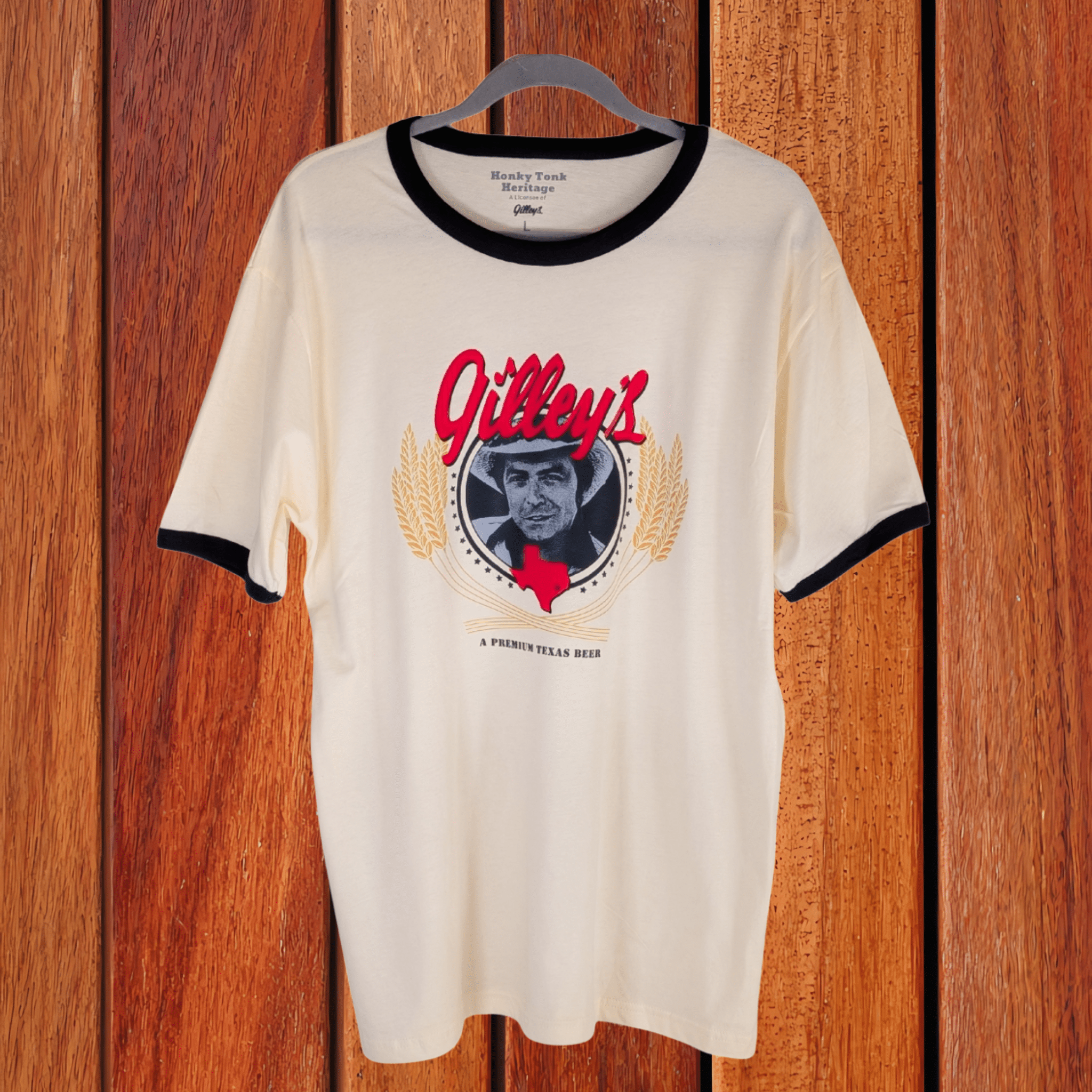 Gilley's Beer – Premium Texas Beer Shirt | Ringer Tee - Gilley's Food & Beverage
