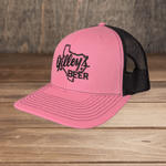 Gilley's Beer Trucker Cap Pink & Black - Gilley's Food & Beverage
