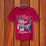 Gilley's Beer Unisex Tee - Hard Hat Days and Honky Tonk Nights Shirt - Classic Fit Tee - Gilley's Food & Beverage
