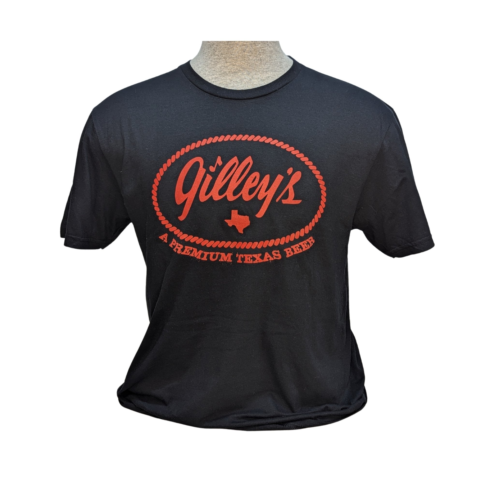 Gilley's Beer - Vintage Red Logo Shirt - Gilley's Food & Beverage