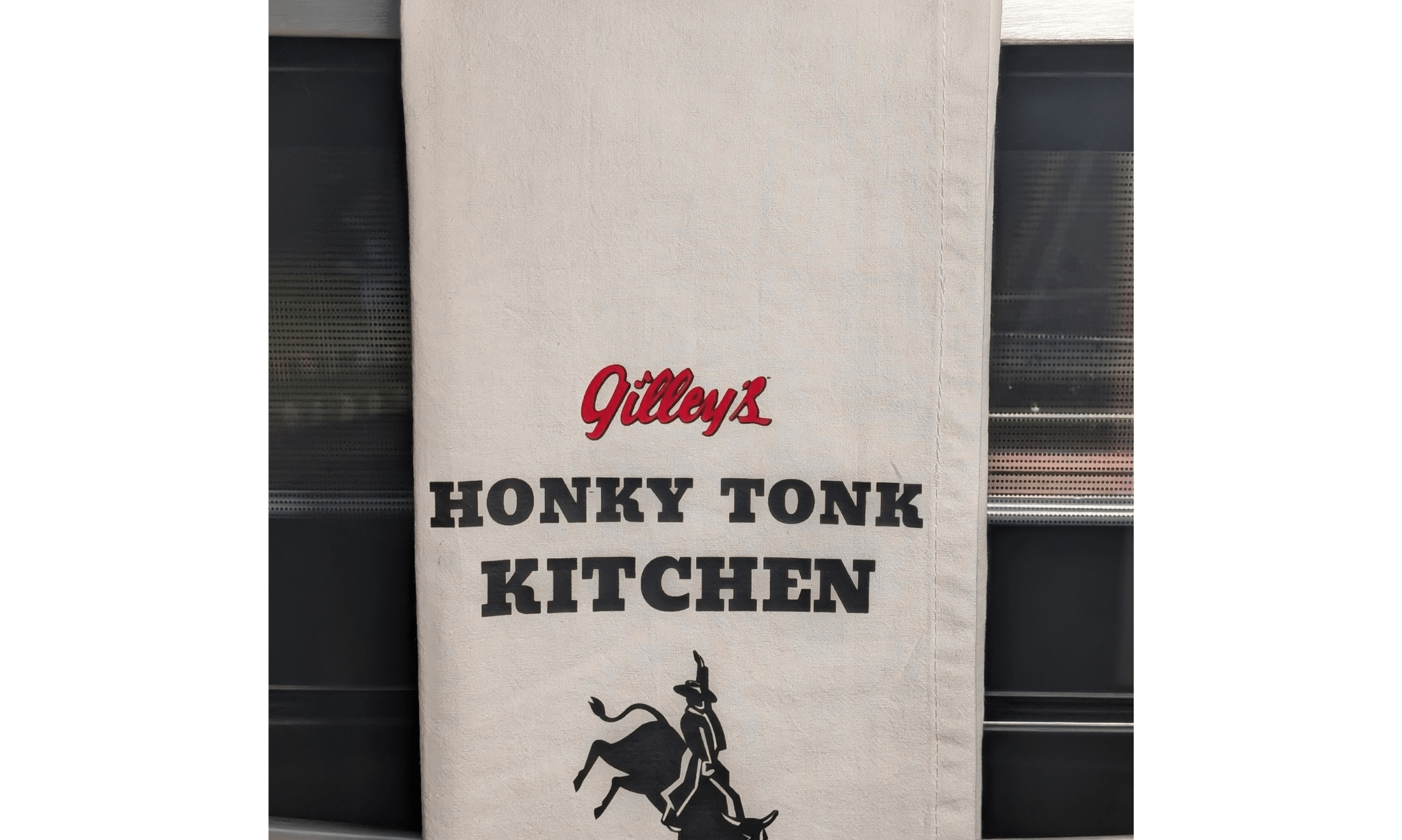Gilley's Honky Tonk Kitchen Towel - Life Style - Wild Bull Chili Essential