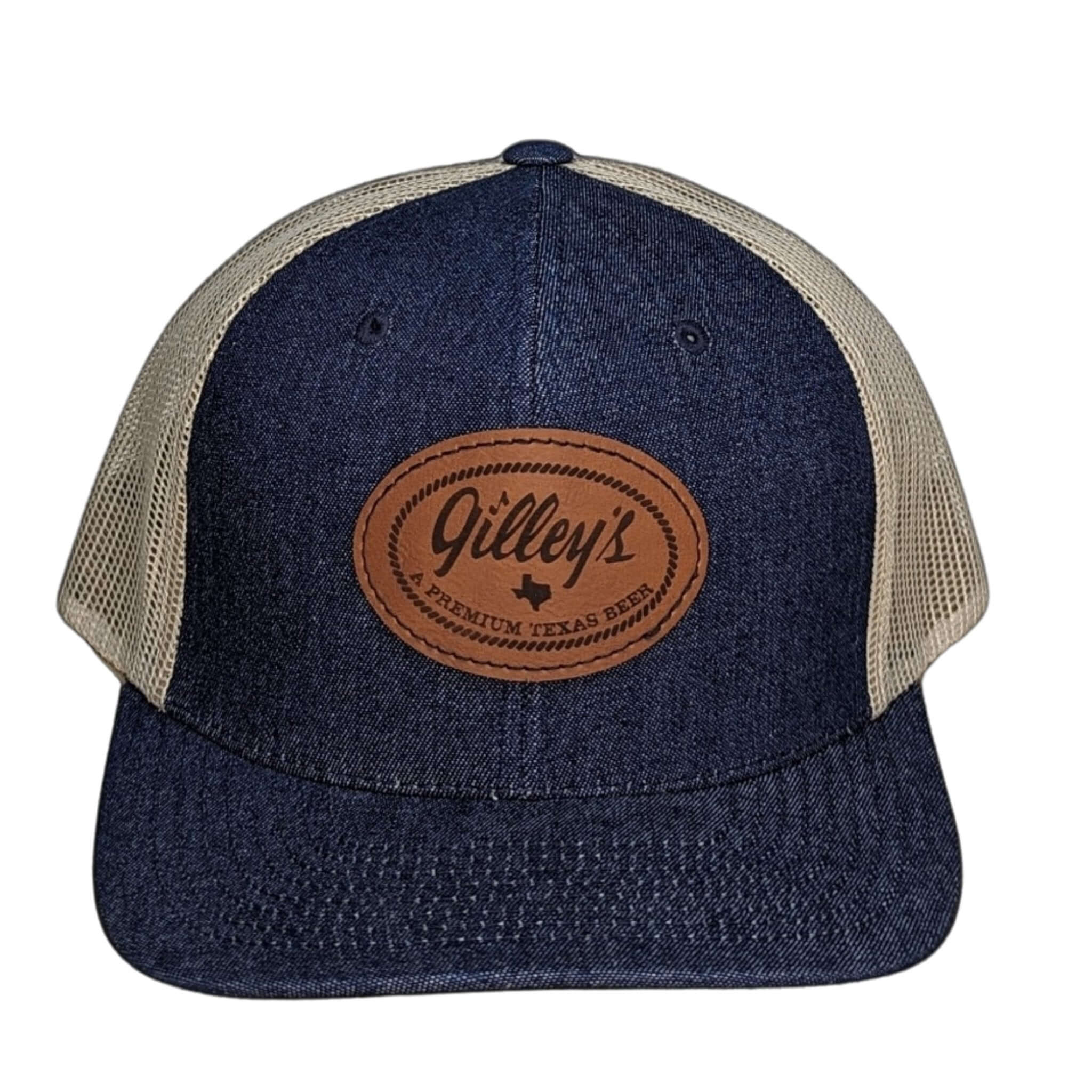 Gilley's Premium Texas Beer Denim Trucker Hat - Gilley's Food & Beverage