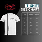 Gilley's Premium Texas Beer Ringer Shirt - Off - white shirt with black ringer. Polycotton blend soft style shirt. - Gilley's Food & Beverage