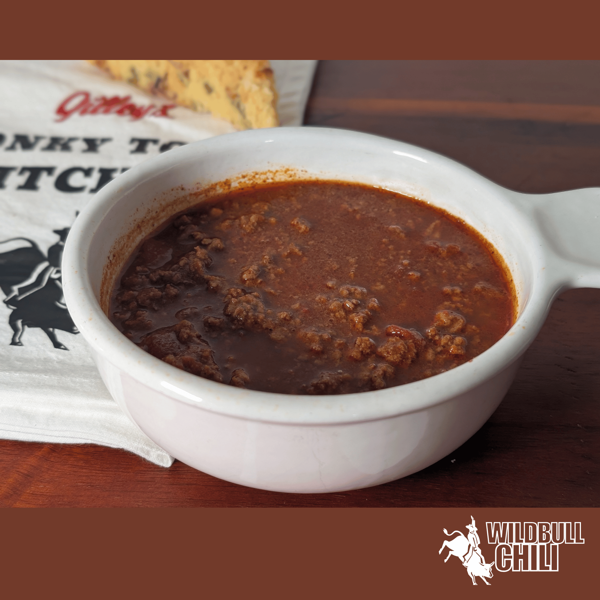 Gilley's Wild Bull Chili Seasoning Mix - Award-Winning Texas Chili - Gilley's Food & Beverage