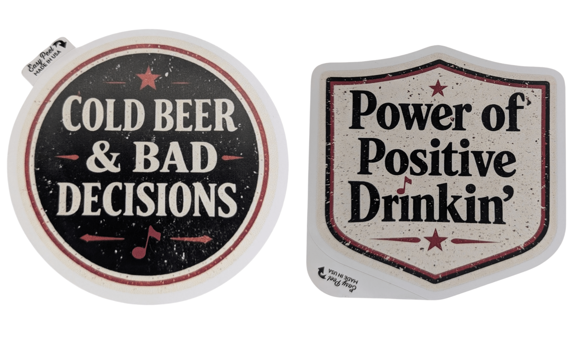 Honky Tonk Sticker 2 Pack - Gilley's Food & Beverage