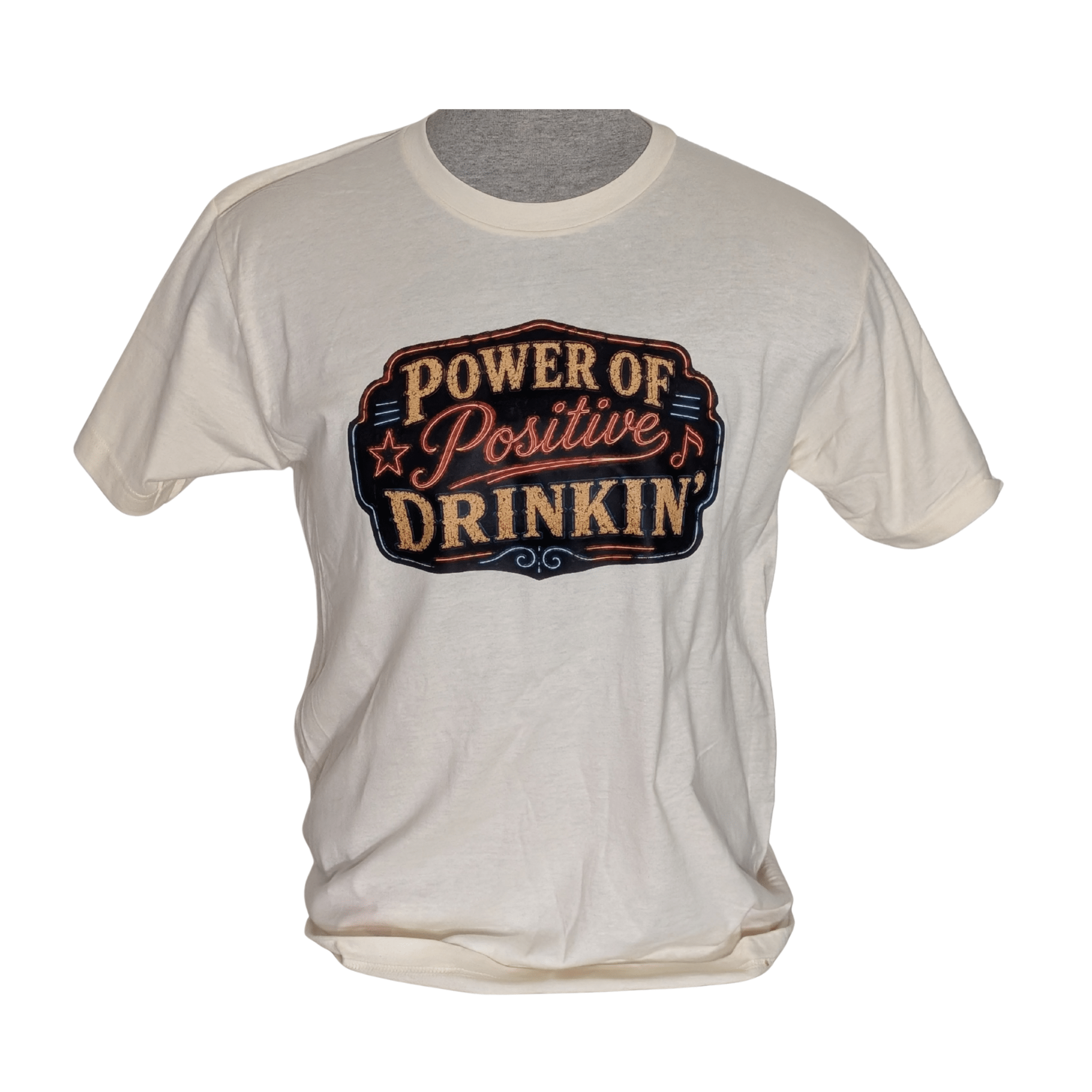 Power of Positive Drinkin' Shirt - Gilley's Food & Beverage