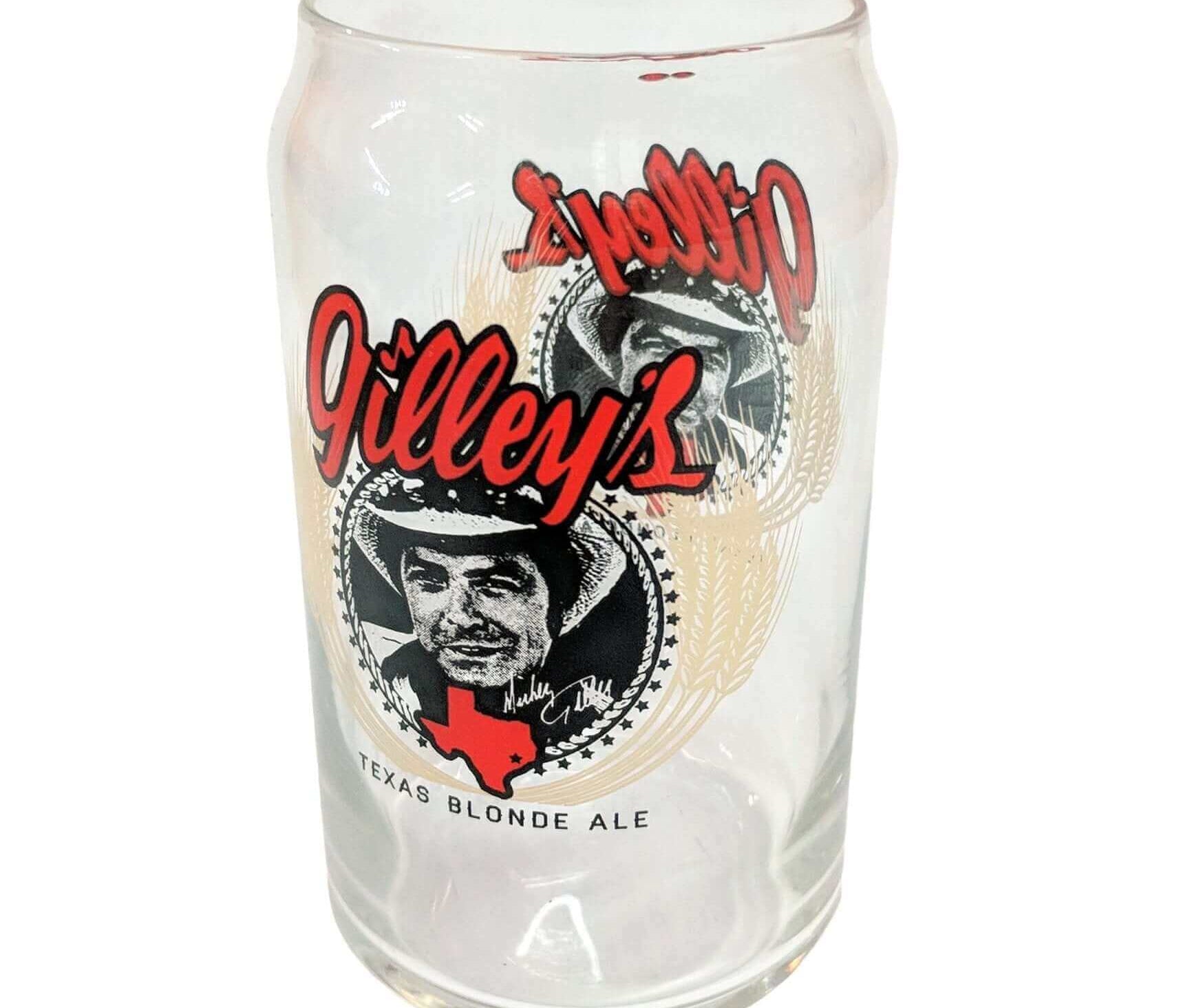 Beer Can Glass - Gilley's Food & Beverage